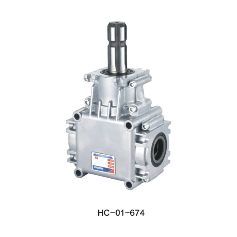 Post-Hole Digger Gearbox Selection for UK Fencing Contractors 1 Complete agricultural gearbox with visible input and output shafts for post hole digger gearbox engineering context