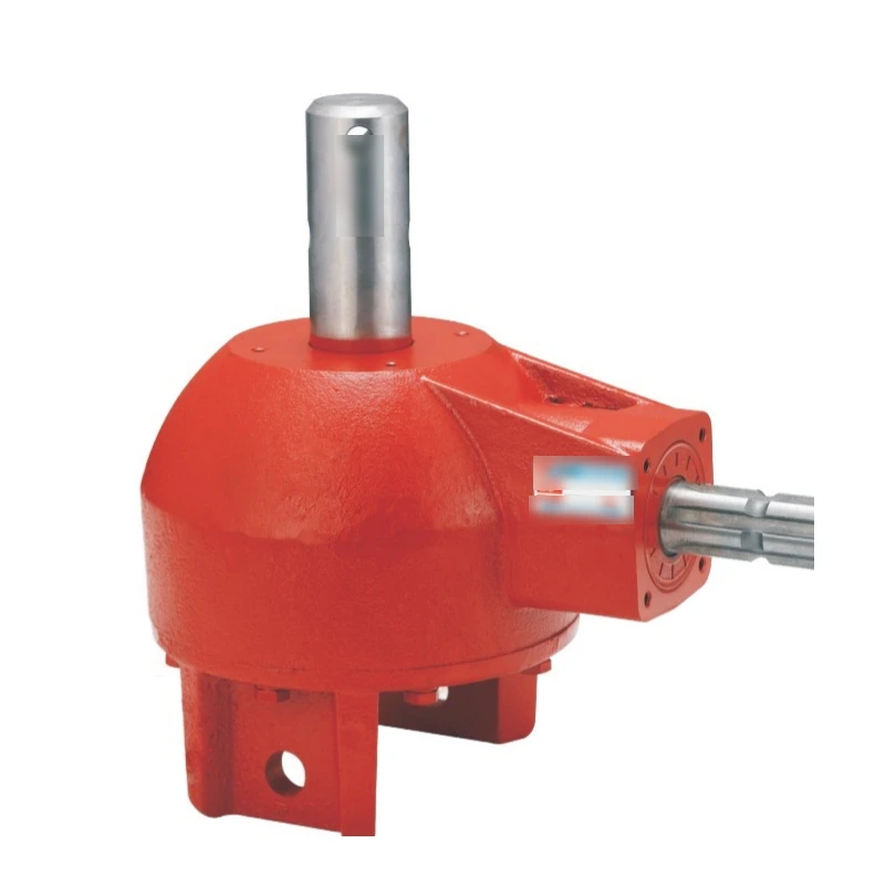 Complete agricultural gearbox with visible input and output shafts for agricultural gearbox supplier UK engineering context
